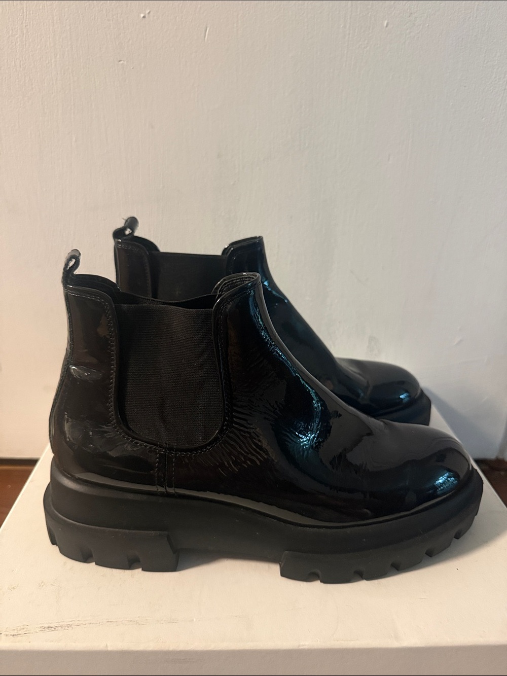 Maxine lug sole bootie